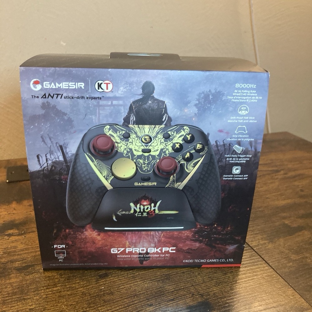 GameSir G7 PRO 8K PC Wireless Controller Hall Effect Triggers Nioh Edition